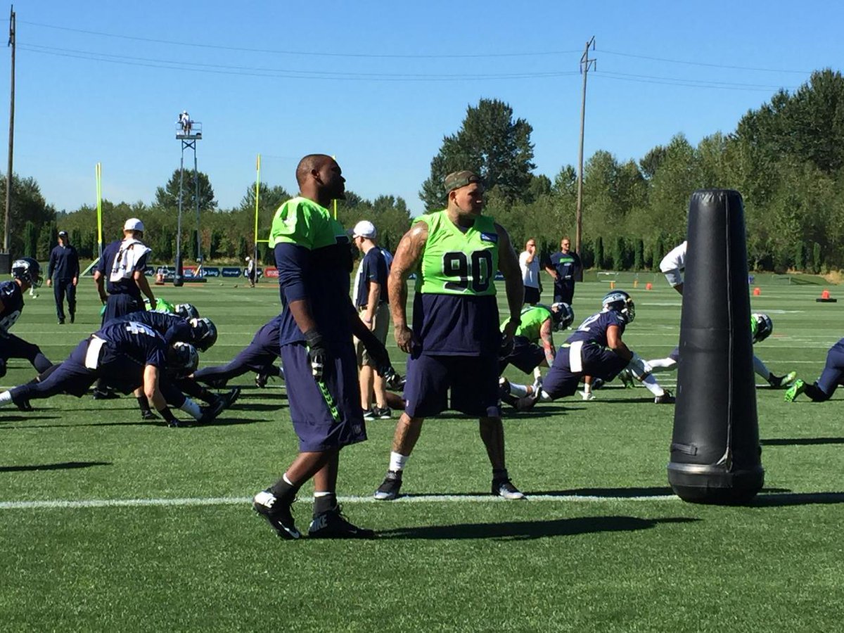 Seahawks DT Jesse Williams on practice field two months removed from