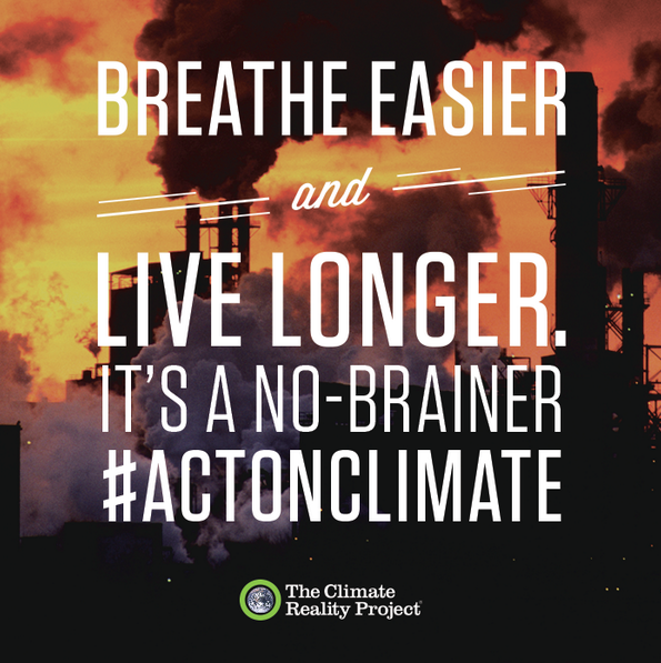 RT @ClimateReality: Breathe easier & live longer. It's a no-brainer. #ActOnClimate #CleanPowerPlan http://t.co/jHWRBWYojf