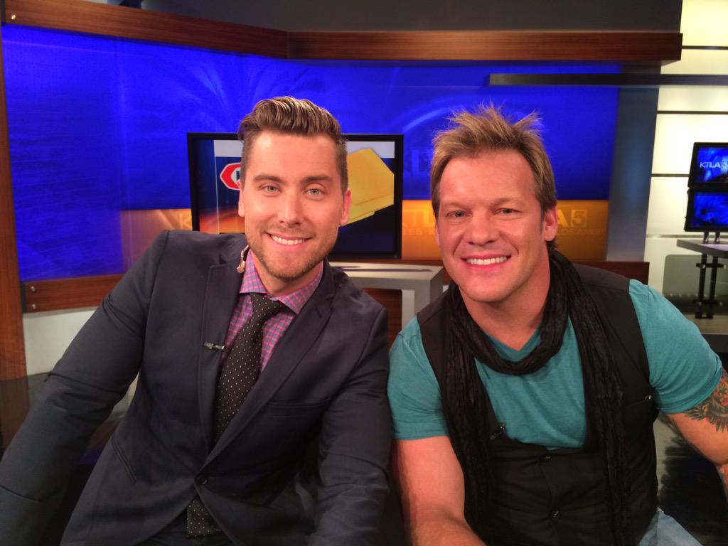 RT @ktlaENT: Don't worry guys @IAmJericho is ALIVE and WELL! we'll post the interview too ???? @LanceBass http://t.co/xMRss7qZ3T