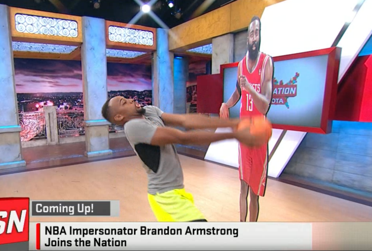 RT @SportsNation: .@BdotAdot5 on NOW to deliver a new impersonation! http://t.co/RoCvXsUY6p