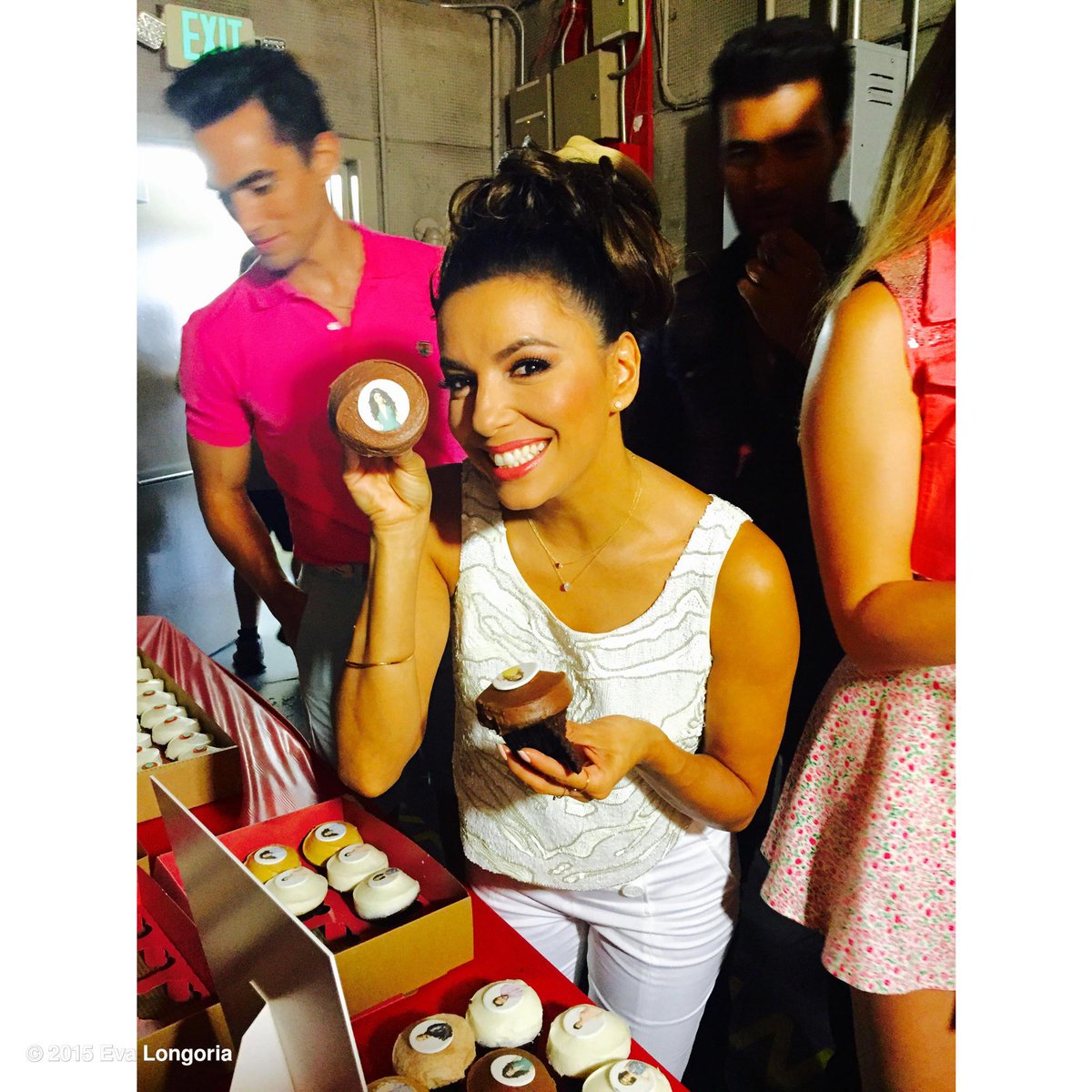 Thanks for making our first day on set so sweet @Sprinkles! #HotandBothered http://t.co/0kOdldTCou
