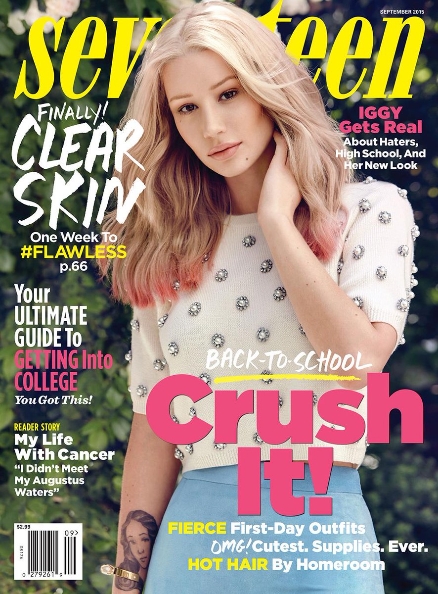 I'm so pumped to be on the new cover of @seventeen! Read all about it: http://t.co/oQGWL7RoB9 #17Iggy http://t.co/KSKnO12W2x