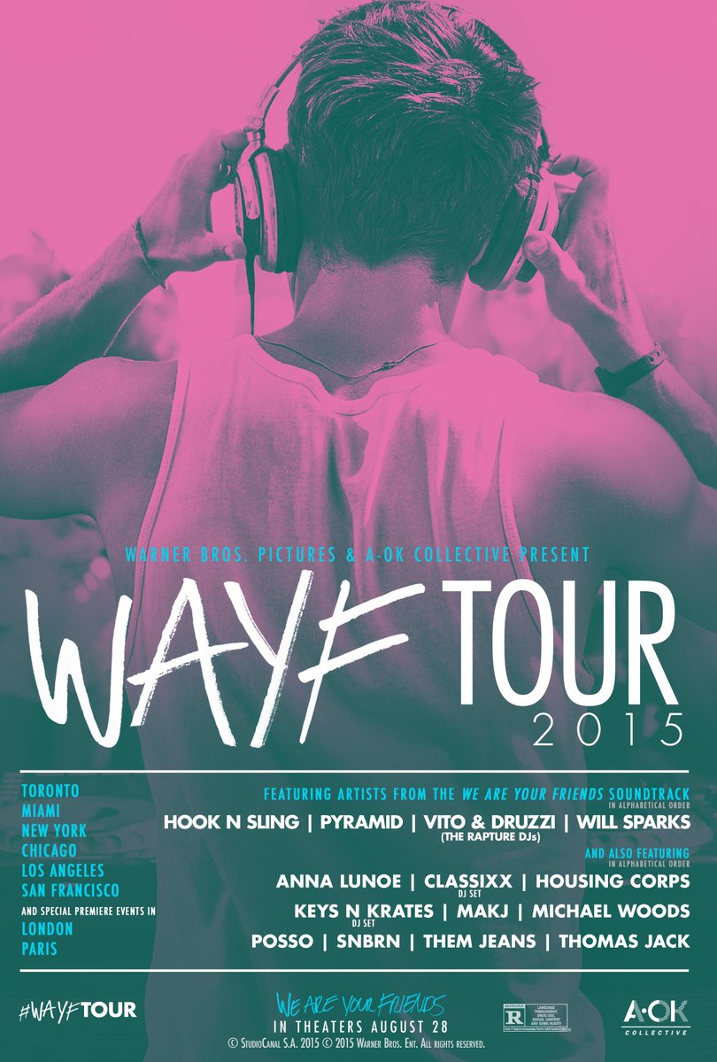 And so it begins...Can't wait to see all of you out there http://t.co/7XWJV6M8J1 ???? #WAYFTour #WAYF http://t.co/eHa5q5yFq7