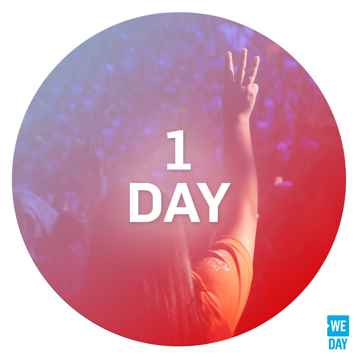 RT @weday: WE CAN'T EVEN HANDLE IT. Tomorrow night #WeDay airs on @ABCNetwork for the first time ever. Who's watching?! http://t.co/yUhOWc6…
