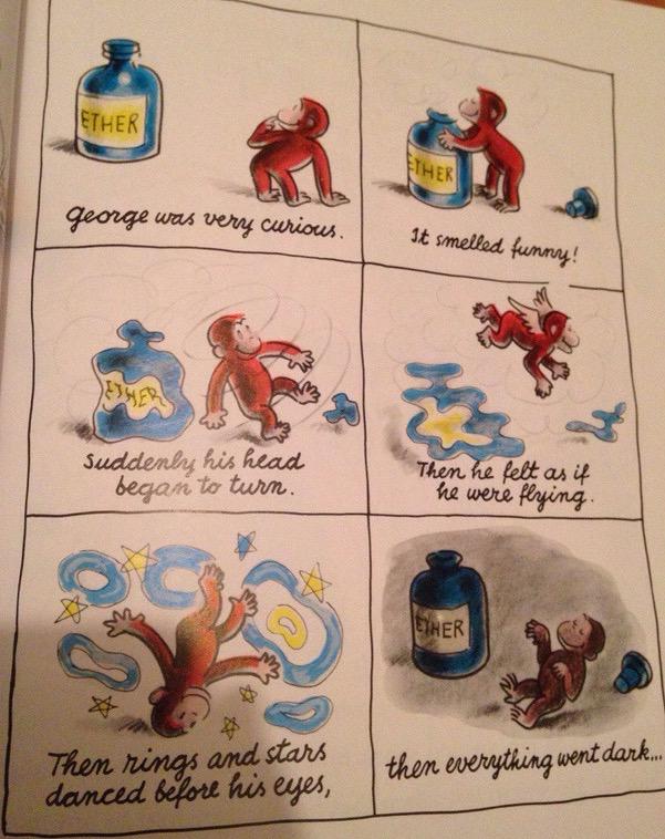 This must have been from the REALLY Curious George series. http://t.co/SocSSJD7mB