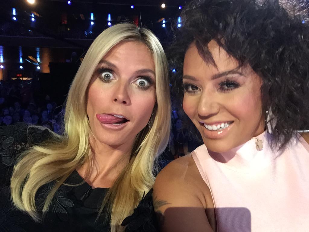 With my girl @OfficialMelB! @NBCAGT is on! #AGT10 http://t.co/eKhFmWHdpQ