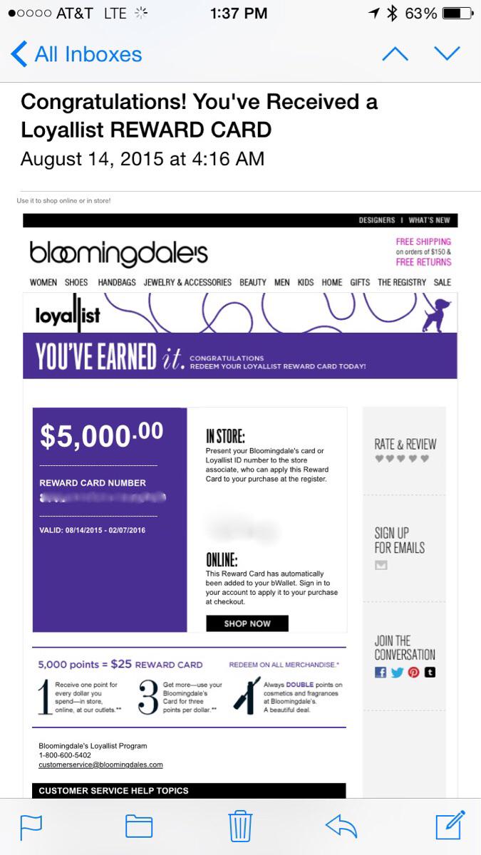 How To Redeem Bloomingdale's Gift Card Online 