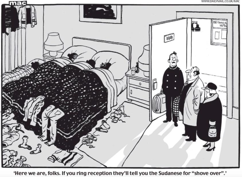 Stanley mcmurtry, daily mail's mac cartoonist, has surpassed even his