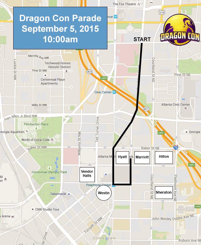 There's a new parade route with better viewing areas! wanna know more