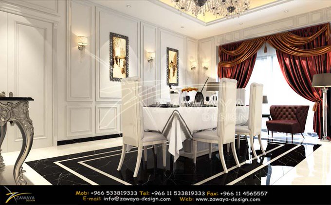 project 0104 #Dining_room #3d_max #interior #modern #تصاميم_خارجية #تصاميم_داخلية #تنسيق_حدائق #الرياض #السعودية http://t.co/7MVPnKVc8f "3d design from twitter @ZAWAYA_DESIGN