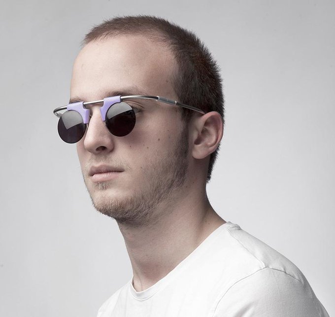 tamás túri crafts minimal 3D printed 2577 sunglasses http://t.co/DbhTq50g9a http://t.co/AEf5iembeR "3d design from twitter @ChachiDesign