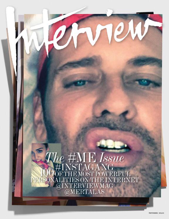 Loved this Idea for the September covers of @interviewmag face timing with @Mertalas #interviewgang http://t.co/PPPLfFubxr