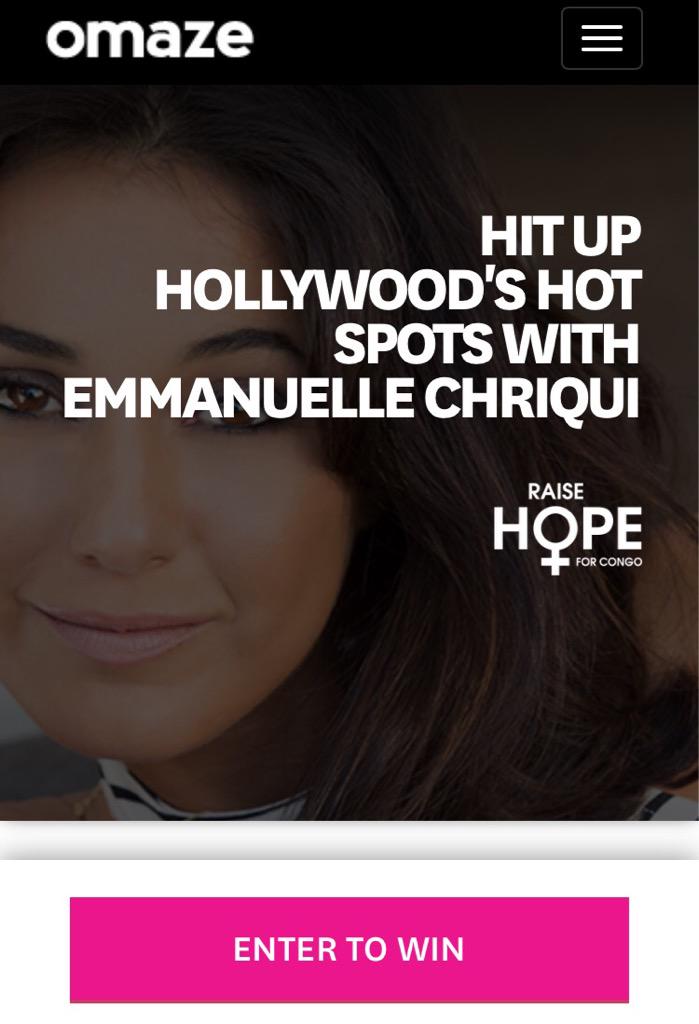 Who wants to hang with the one and only @echriqui and help out a great cause. Here's how! http://t.co/tmmVoqQy64 http://t.co/I1Said6KsE