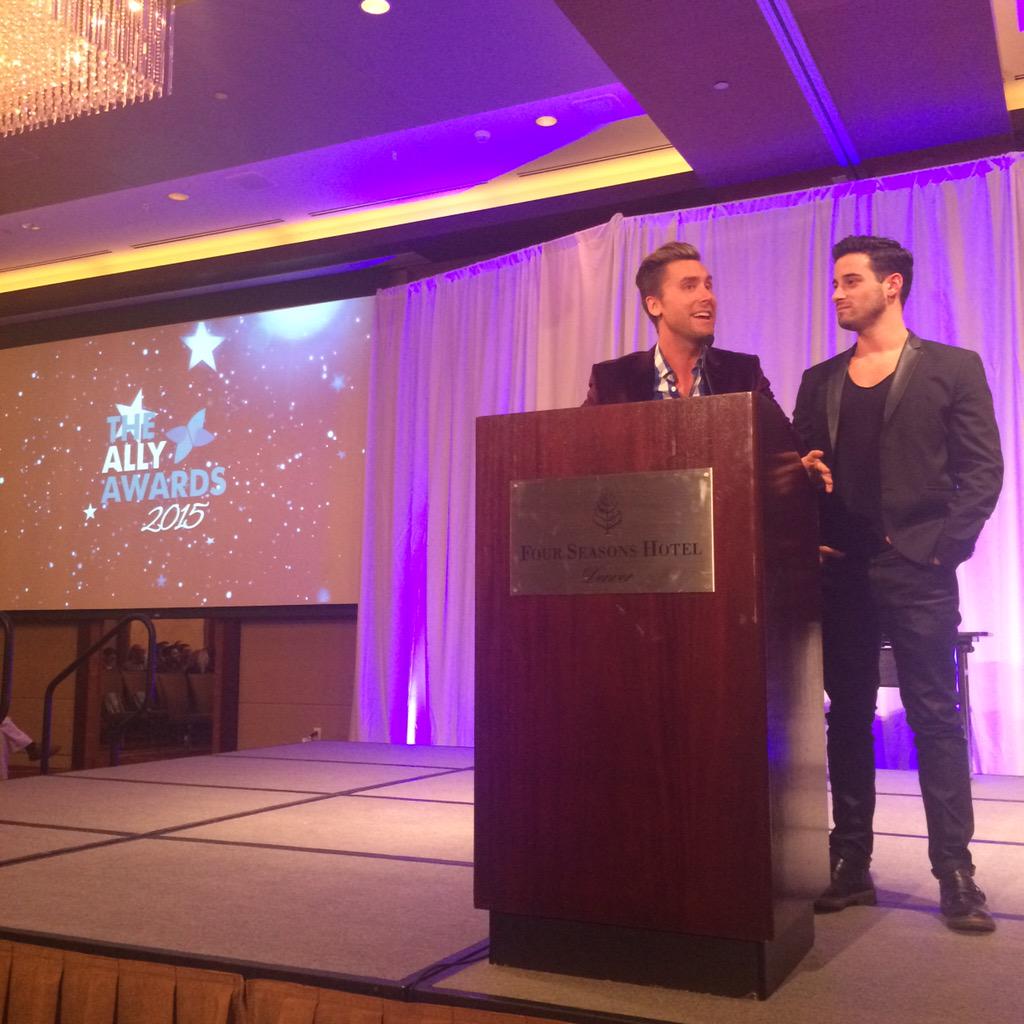 RT @One_Colorado: Special appearance by @LanceBass and @MichaelTurchin http://t.co/NhytTznPRq