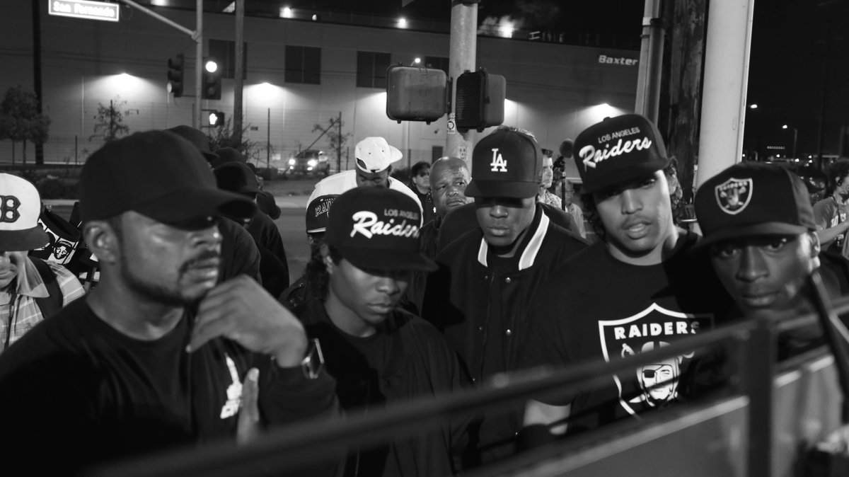 Before the big screen...#StraightOuttaCompton out now. http://t.co/NgD1fwflhS
