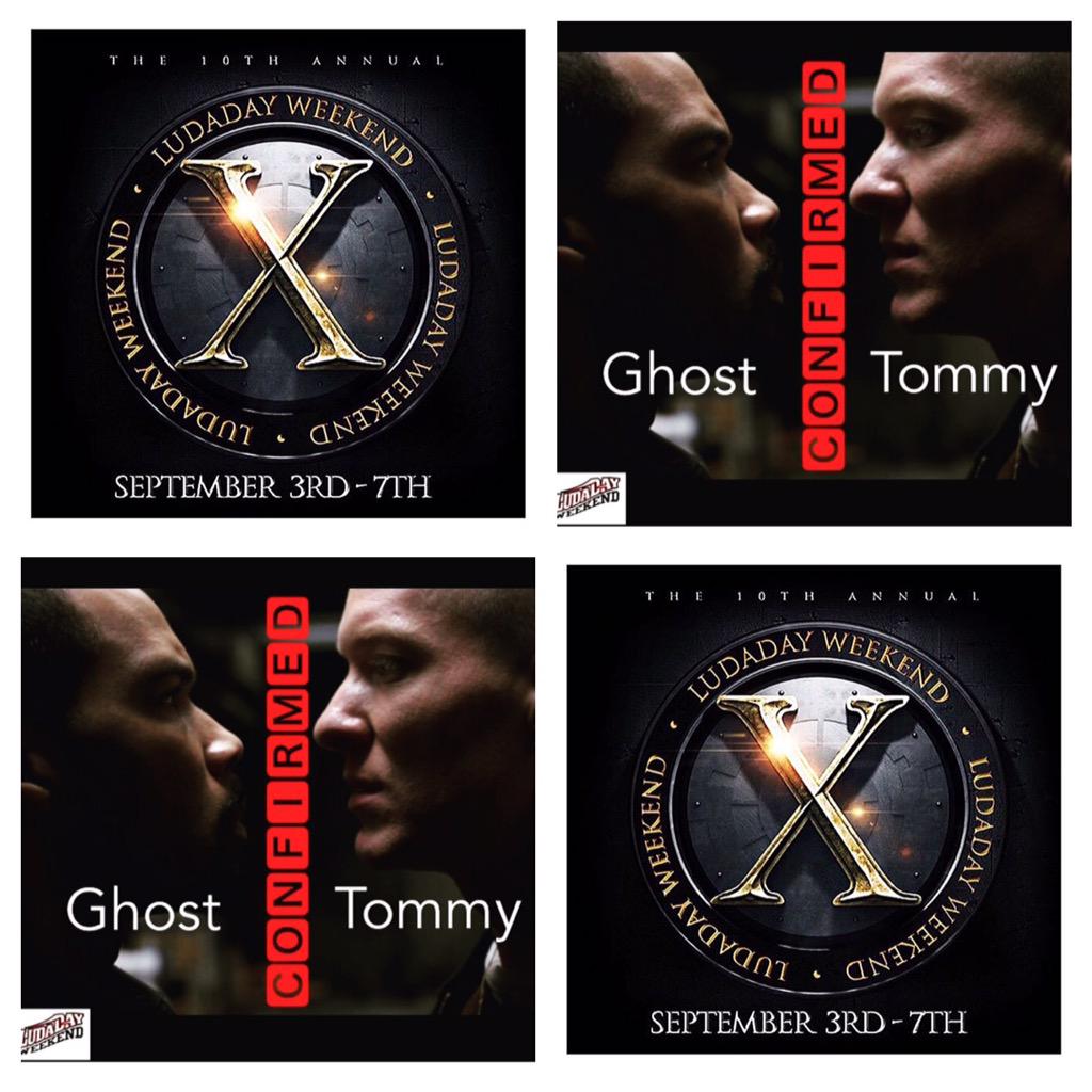 RT @LudacrisFdtn: We have confirmed @OmariHardwick & @JosephSikora4 #TommyAndGhost for #LudaDayWeekend10 http://t.co/8ND1EjEona