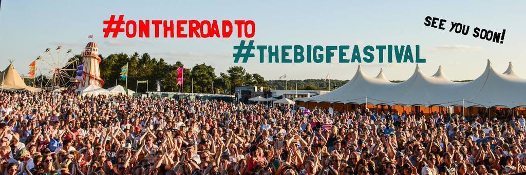 Who's coming to @thebigfeastival today! Share your journey pics #OnTheRoadTo #TheBigFeastival http://t.co/ysC12ljHd8
