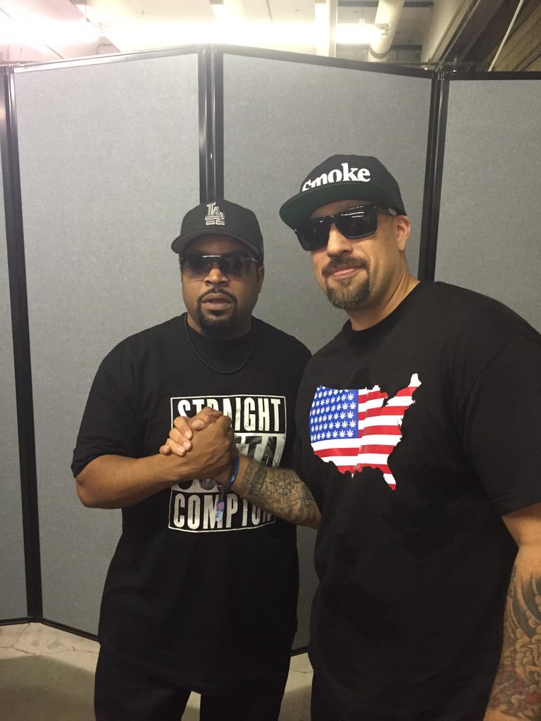 Me and B-Real backstage at Riot Fest in Denver tonight http://t.co/6q8fKBbZ5f