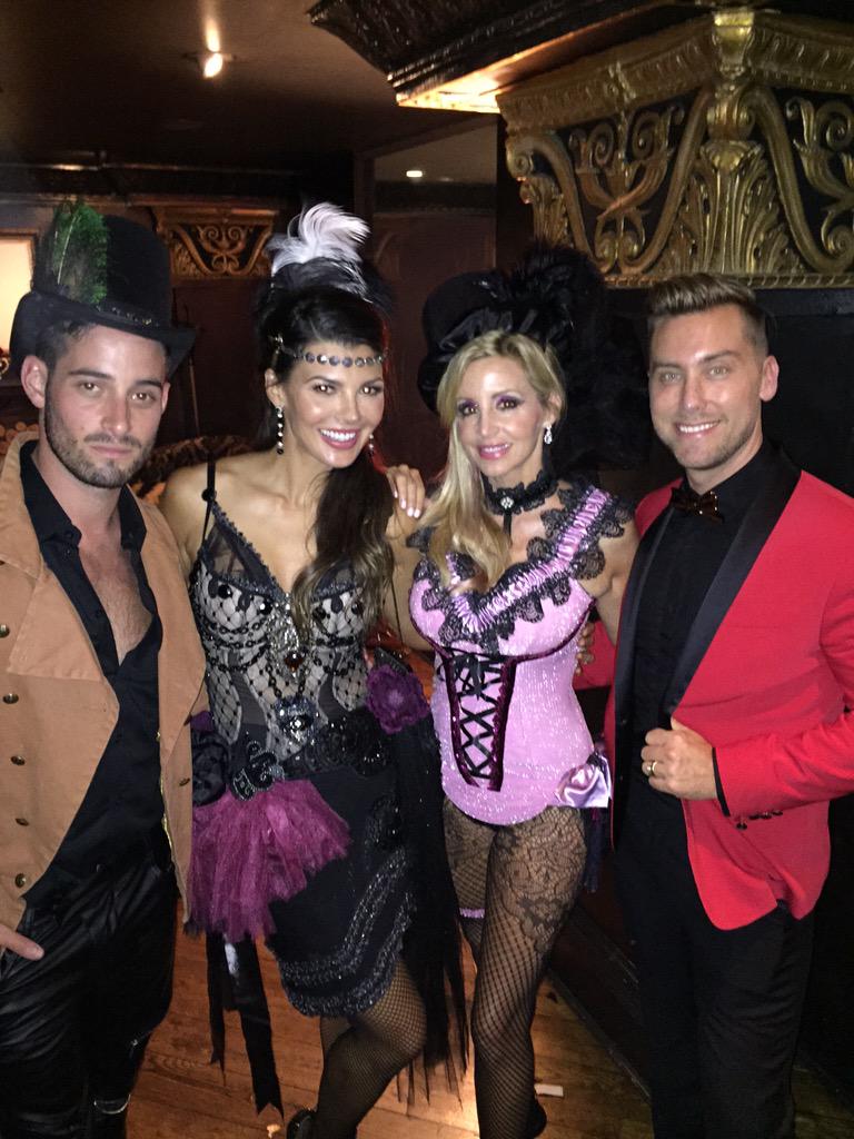 RT @TheRealCamilleG: Moulin Rouge Party with these lovely and hot peeps. http://t.co/pNijHH0cDV