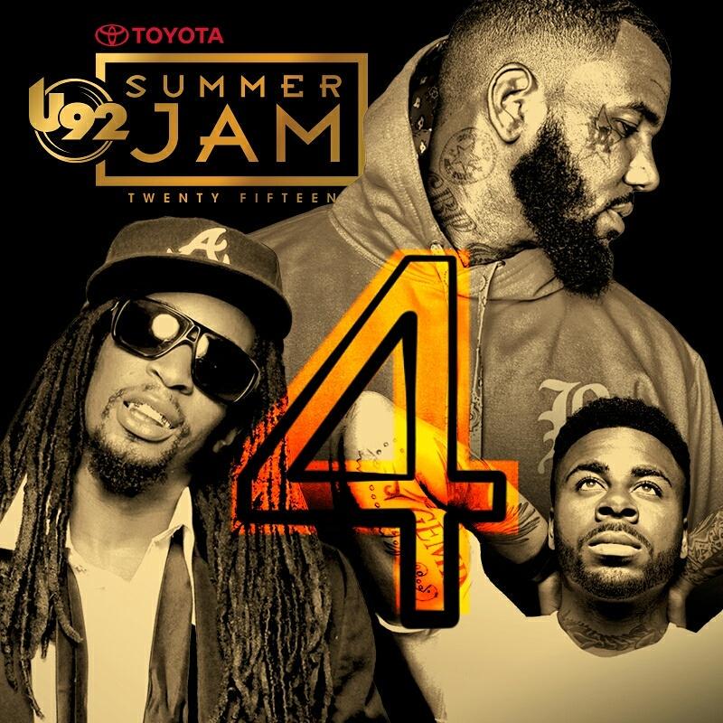 RT @U92SLC: 4 Days Away until #U92SJ15! @thegame @LilJon @SageTheGemini @K00LJ0HN @HBKPLO @fareastmovement @lildickytweets! http://t.co/Kac…