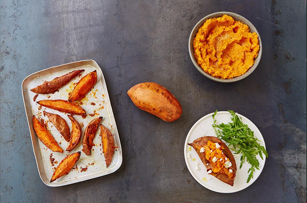 8 healthy ways to use sweet potato: http://t.co/t07YhB7pvI #JamiesSuperFood http://t.co/b9E5bnkiOL