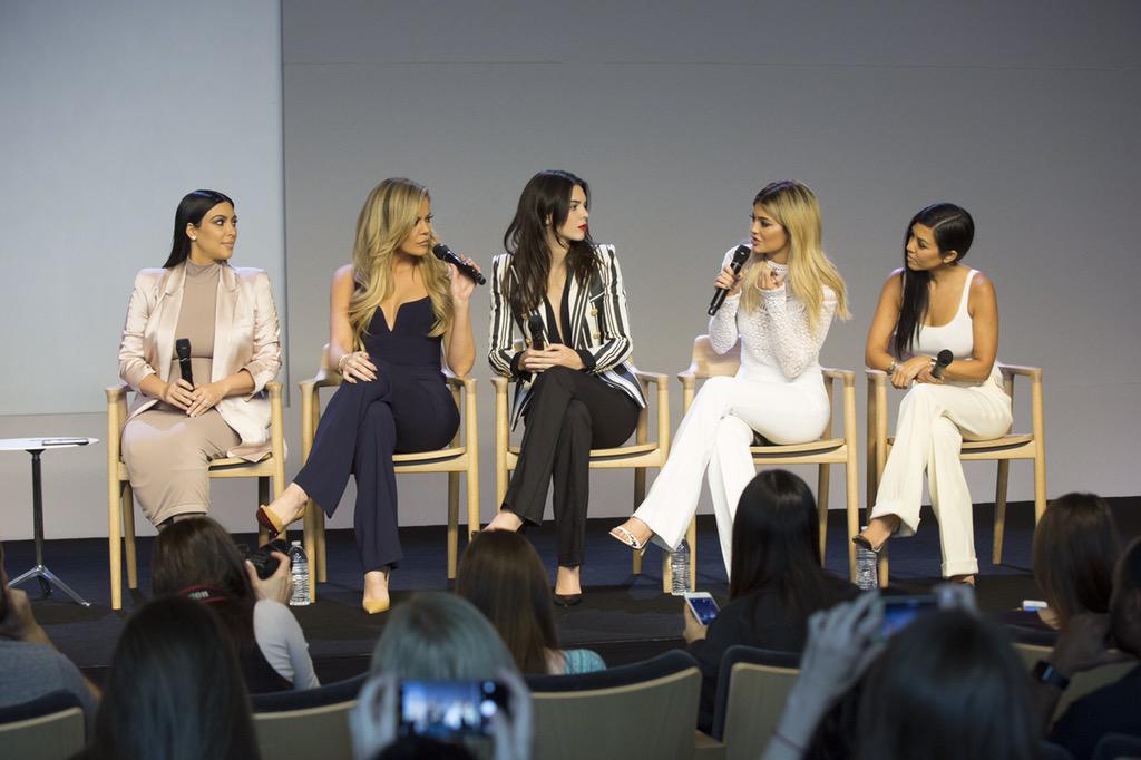 The sisters today launching our apps at the Apple Store in Soho. #BossBabies ???? http://t.co/3RD8W3JKme