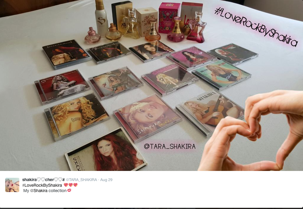 Gracias por compartir sus recuerdos de momentos juntos - Me encantan! #LoveRockbyShakira http://t.co/q7h3aXmrIe