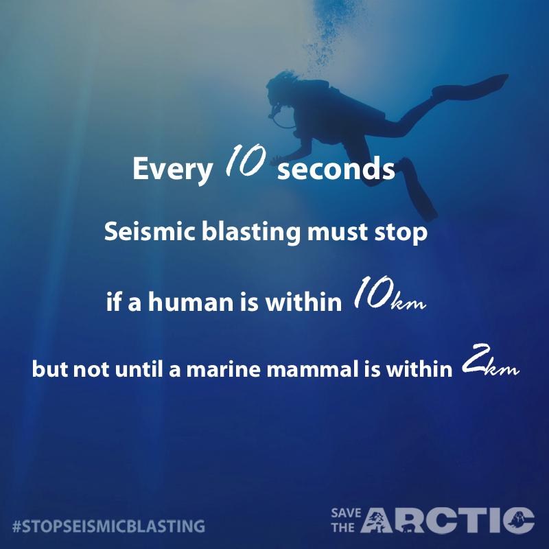 RT @Greenpeace: 5 ways seismic blasting threatens whales in the #Arctic http://t.co/6he2UUUEvh #StopSeismicBlasting http://t.co/YvToZFSUBg