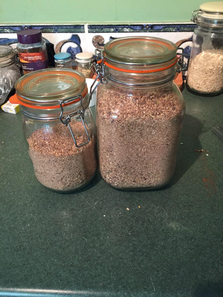 RT @RedAlex76: @jamieoliver first recipe from Everyday Superfood completed - Awesome Granola Dust! http://t.co/0Ags8fI1xl