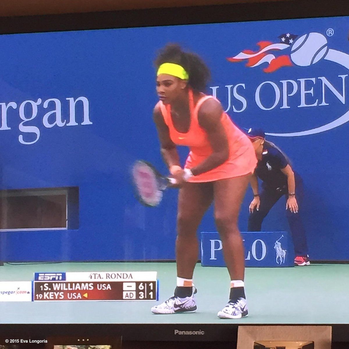 Yes @serenawilliams Yes!!!!! #USOpen http://t.co/h7dUNKcyZk