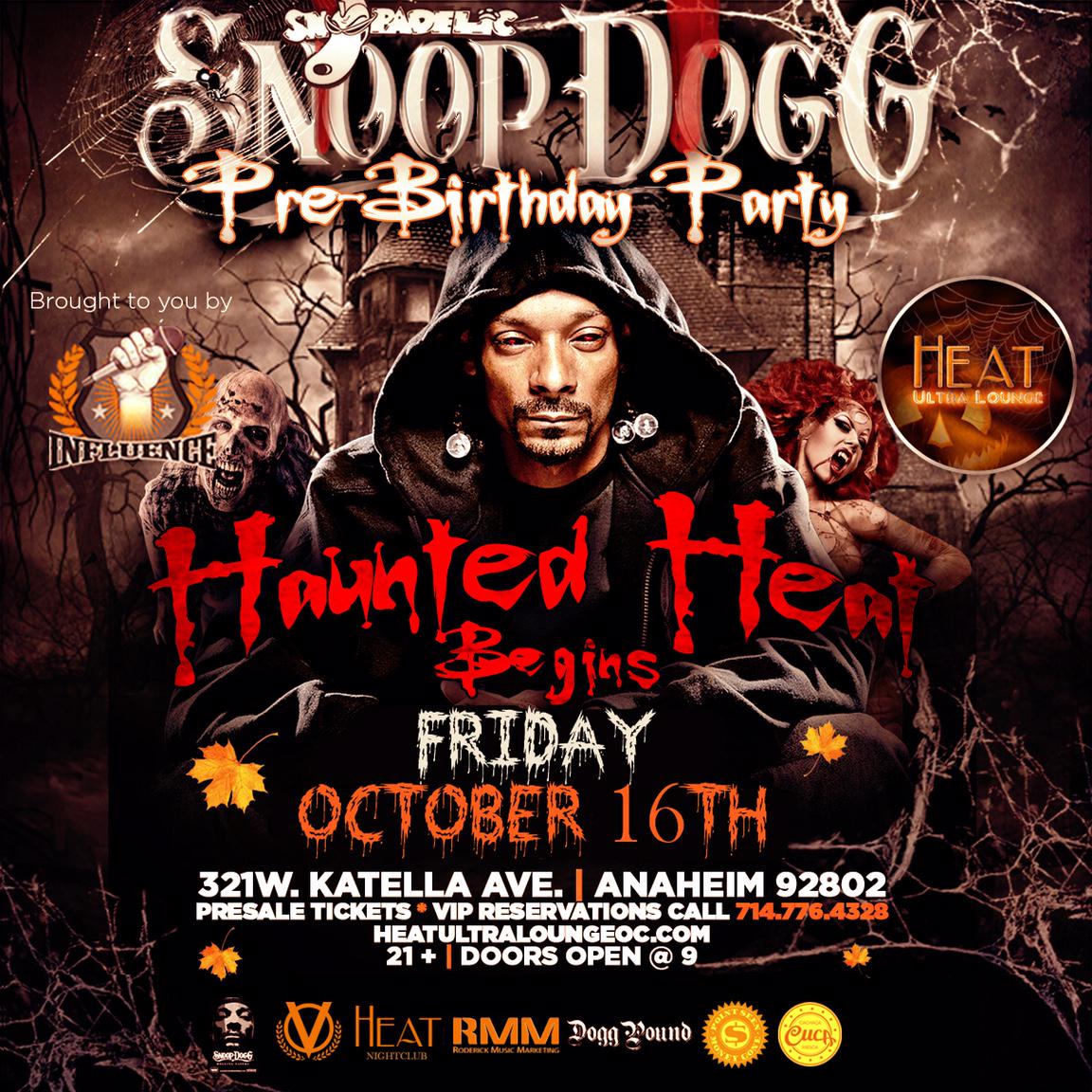 OC !! come see me live #DJSNOOPADELIC for my pre c day turn up at @HeatLoungeOC ​ Oct 16 !!  #rmmpercy does it again http://t.co/Lx0fbQmXOk