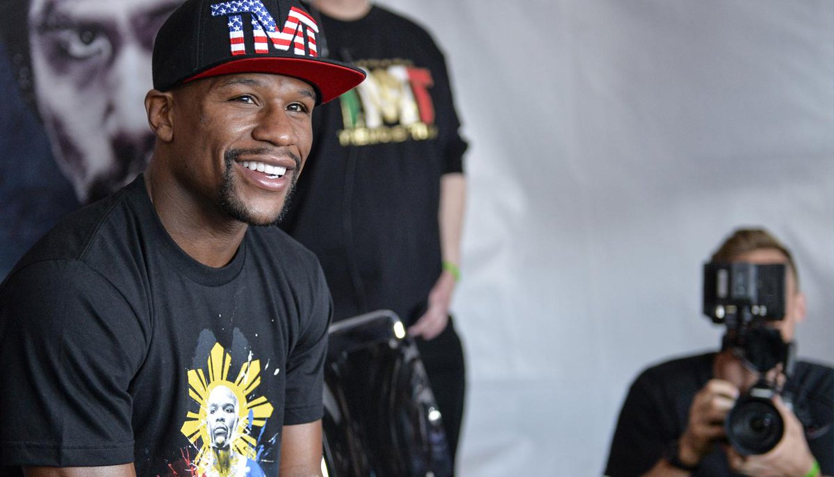 RT @RevoltTV: Live from Floyd Mayweather's training camp: http://t.co/FTLHKLhTsr http://t.co/4ajdBTgCao