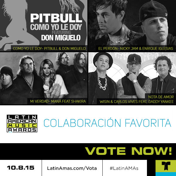RT @LatinAMAs: Which is your favorite collaboration? Vote now!—> http://t.co/fFQIAqBnEX  #LatinAMAs http://t.co/7mHSxPu7kS