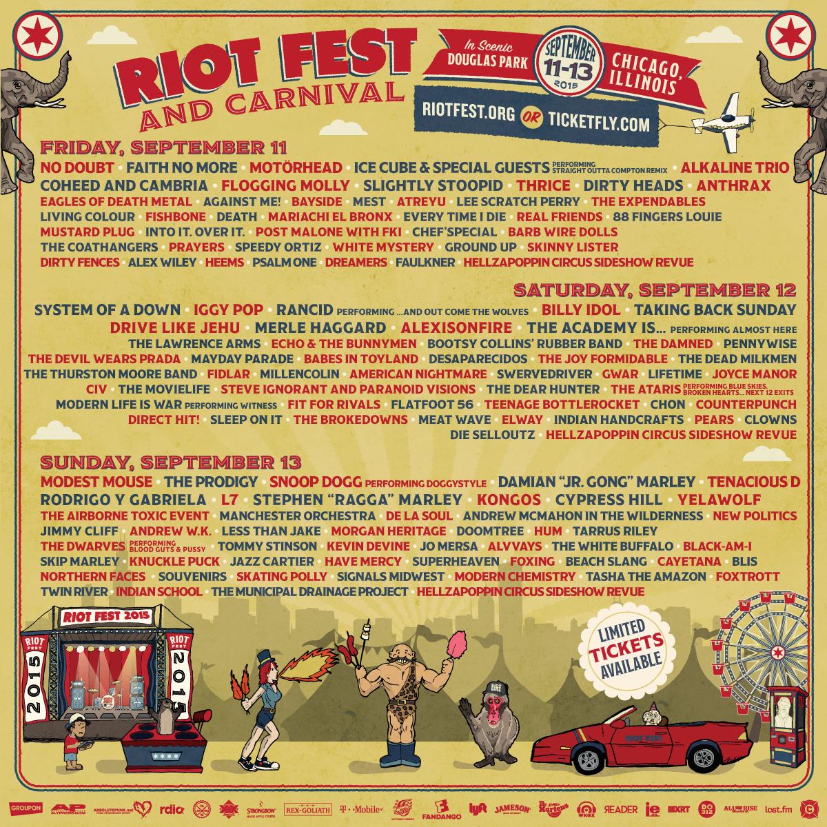 Chicago !! Catch me live this Sunday 9/13 at @RiotFest​ ya digg !!

#RIOTFEST tix: http://t.co/we1vv7e8BV http://t.co/IC1YDCYHjp