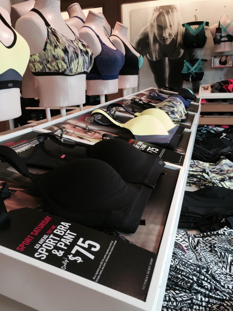 The best sport bras. 0 excuses. For #SportSaturday, get a bra + pant for $75! ????????#TryMe http://t.co/2RZyNJhz7S