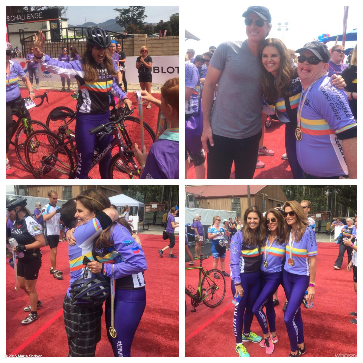 RT @mariashriver: We did it! #BestBuddiesChallenge #15Miles @gavinnewsom @cindycrawford @teammaria_hcc @lyndiebenson http://t.co/BLmBGGd6L1