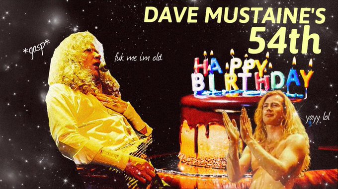 Dave Mustaine’s Birthday Celebration | HappyBday.to