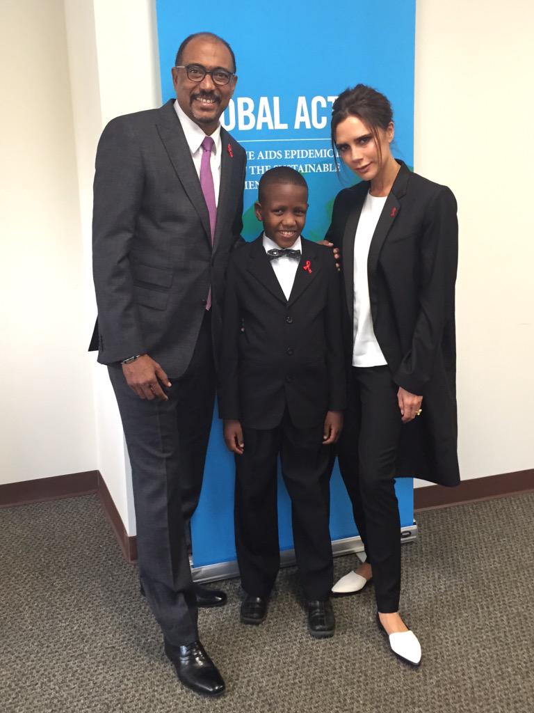 Brave Elijah from Kenya speaking at the #UNGA tonight about children living with HIV. @UNAIDS http://t.co/7uzQUMpnEb