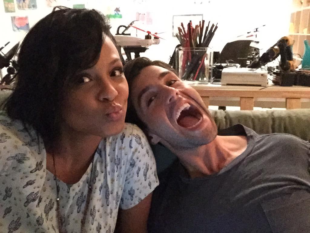 Bts acting cray with  @PortableShua shooting @Grandfathered. 2 more weeks till the premier? http://t.co/nmZMIStIO6