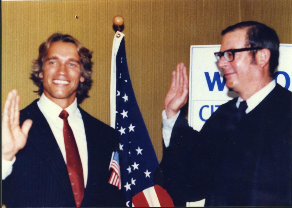 Today is one of the proudest days of my life. 32 years ago I became a US citizen. Grateful to be here and give back. http://t.co/aWPpKQUVgC