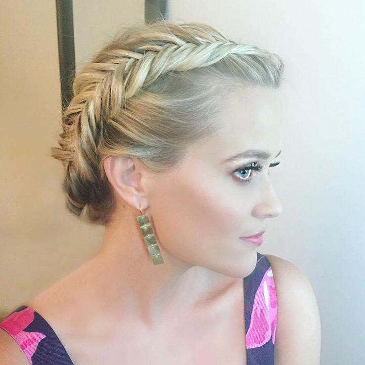 Braids for daysss @DraperJamesGirl @KDeenihan @sarahpotempa ???? #NewYorkStateOfMind http://t.co/pZyYeqWpoV