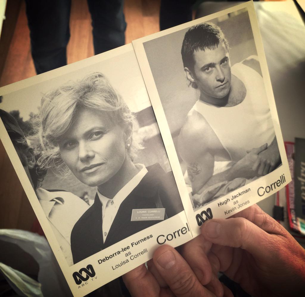 Kevin & Louisa. #CORRELLI #ThrowbackThursday @Deborra_lee http://t.co/5YSWEvhZUI