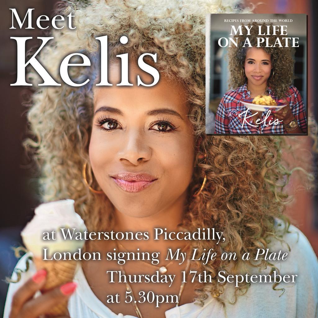 London, today's the day. At 530 pm I'll be at @WaterstonesPicc signing copies of my cookbook #MyLifeonaPlate.  Wepa! http://t.co/6NP2rydkP7