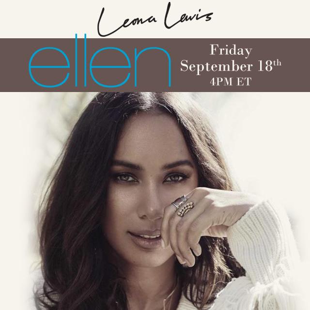 RT @DefJamRecords: Tune in tomorrow to watch @leonalewis perform on @TheEllenShow! #IAM http://t.co/pY2C2xHksl