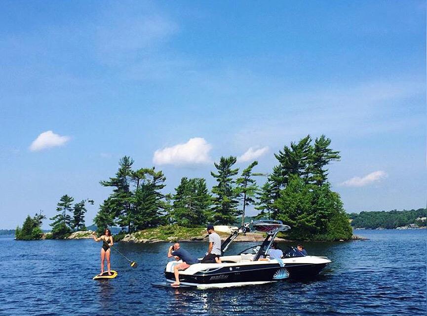 #TBT Shooting on the lake with @voguemagazine by way of paddleboard and a @Casamigos boat. https://t.co/k4eCAPSaXT http://t.co/F2yB1zfIKw