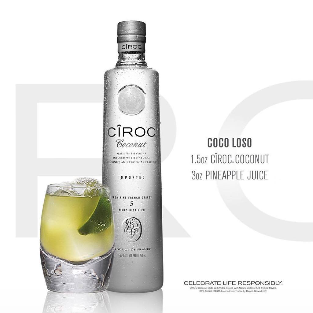 This is what you need tonight! Trust me!! @Ciroc Coconut & Pineapple Juice!! Tag a friend who needs a #CocoLoso!! #… http://t.co/2tMSUViFsf