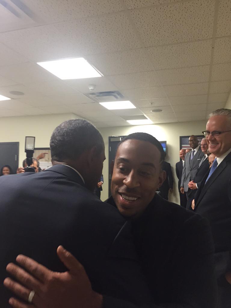 RT @vj44: Thank you @Ludacris for supporting #CriminalJusticeReform @WhiteHouse Fixing the System screening http://t.co/qDmXLxPGty