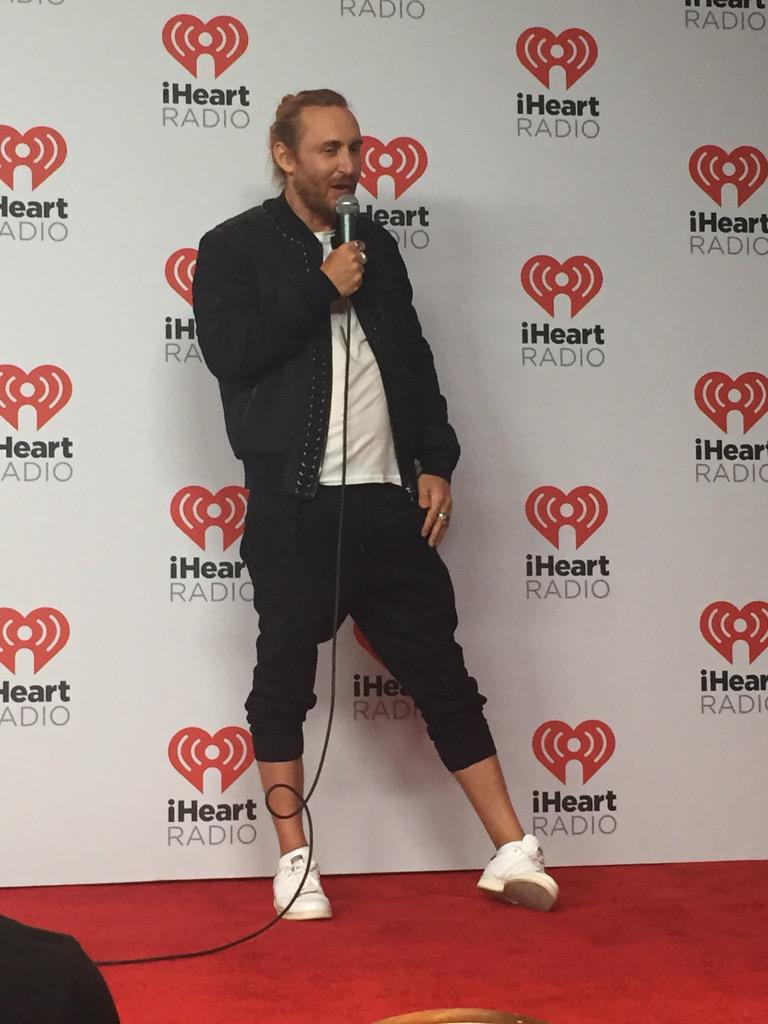 RT @MGMResortsIntl: Thanks @davidguetta for chatting with us before you make your entrance on the #iHeartRadio stage! http://t.co/sBqvR5EZAz