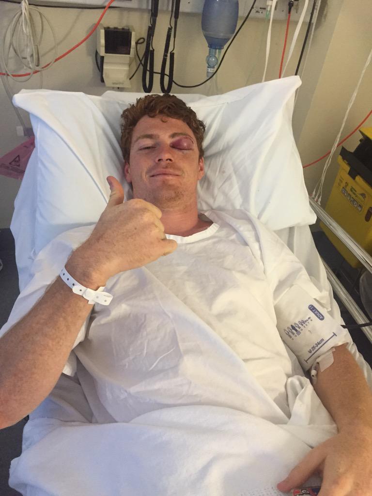 Gary Rohan after last night