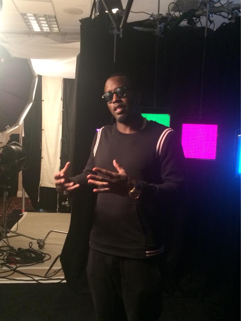 RT @billboard: .@Iamdiddy stopped by our video lounge backstage at #iHeartRadio Fest -- stay tuned for the interview tomorrow. http://t.co/…